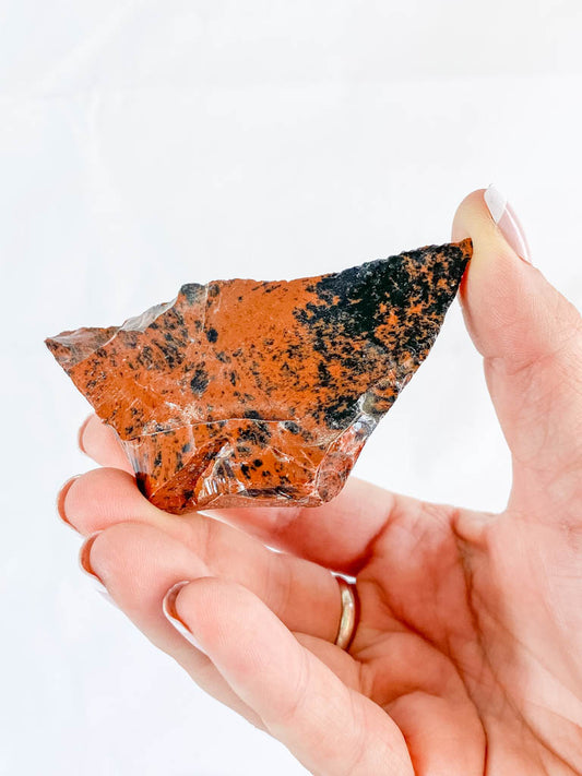 Red Obsidian Natural | Medium