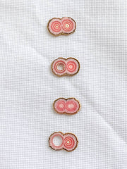 Rhodochrosite Infinity Slice | Mini
