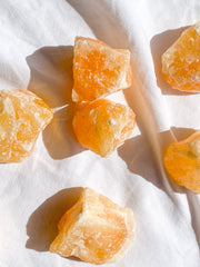 Orange Calcite Natural | Small