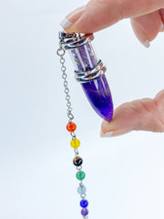 Amethyst Seer Chakra Pendulum