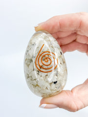 Orgonite Moonstone Egg | X Large