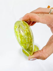 Green Opal Heart | XX Large