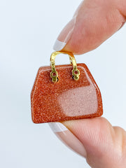 Gold Stone Bag Carving | Mini