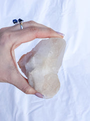 Himalayan Quartz Cluster Elestial with Inclusions 458g
