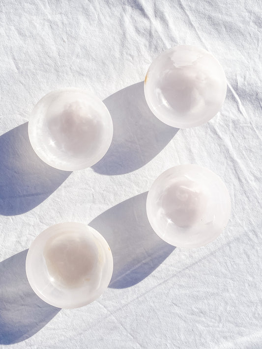 Pink Calcite Bowl | Medium