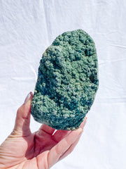 Green Heulandite Cut Base Cluster 645g