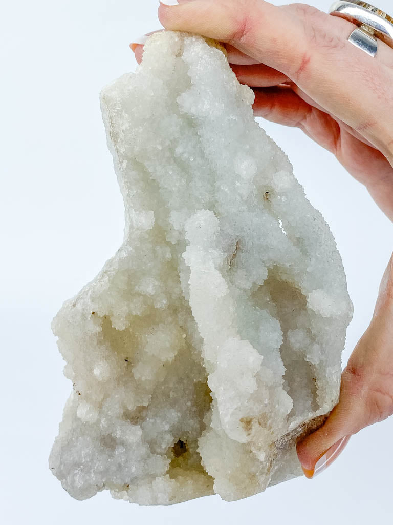 Finger Coral Quartz Cluster 609g