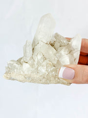Quartz Cluster with Inclusions 280g