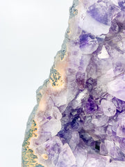 Amethyst and Pink Geode Statement Piece “Witches Hat” 8kg