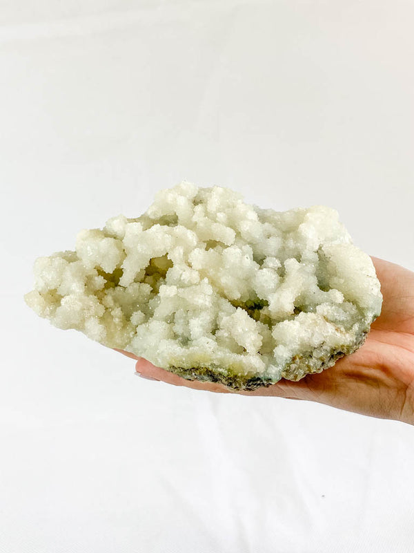 White Chalcedony Cluster 1kg