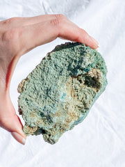 Green Heulandite Cluster 460g