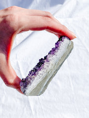 Amethyst CutBase Triangle Cluster 364g