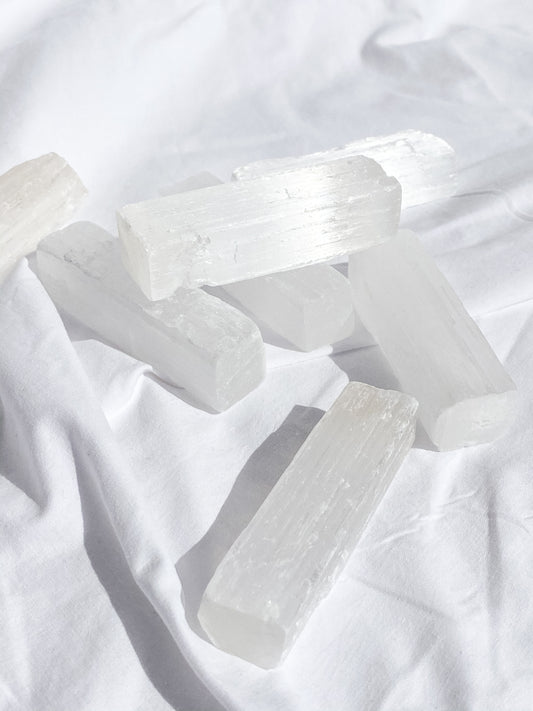 Selenite Natural Wand | X Small