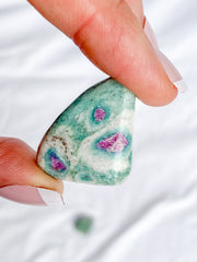 Ruby Fuchsite Tumbles | Small