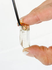 Vitality Pendant Natural Clear Quartz