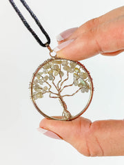 Tree of Life Pendant Labradorite