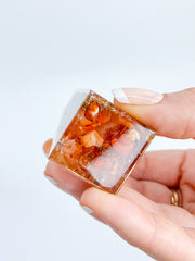 Orgonite Carnelian Obelisk | Medium