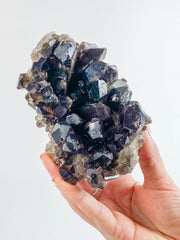 Smoky Quartz Cluster 745g