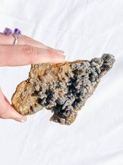 Quartz Natural Mineral Specimen Cluster 392g