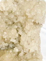 Glass Apophyllite Cluster with Druzy 3kg