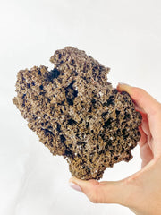 Halite Chocolate Cluster Mineral Specimen Fragile 427g