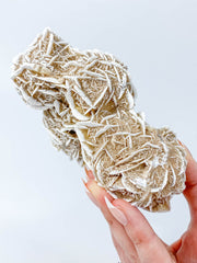 Desert Rose Selenite Cluster Statement Piece 859g