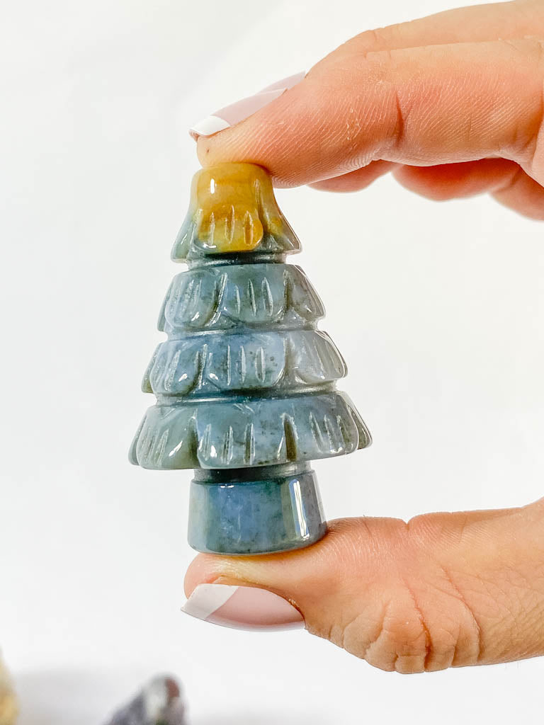 Agate Tree Carving