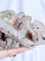 Smoky Himalayan Quartz Cluster with Inclusions 2.5kg