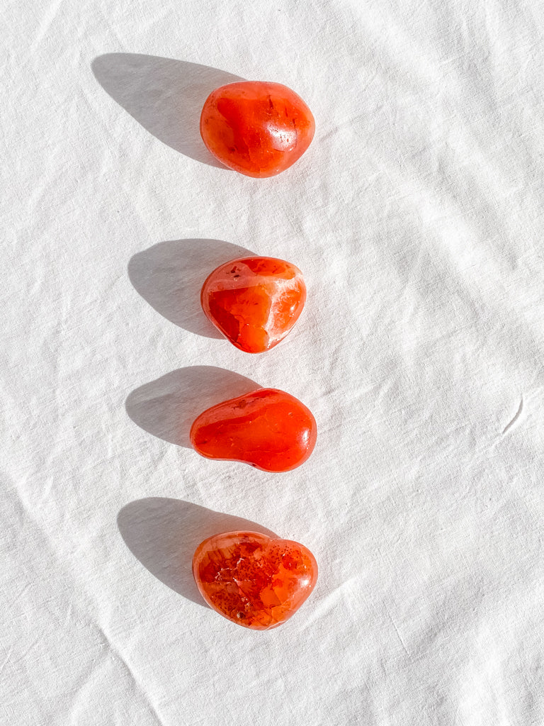 Carnelian Tumbles | Large