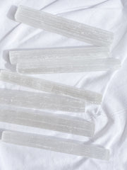 Selenite Natural Wand | Small