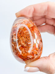 Orgonite Carnelian Egg | X Large