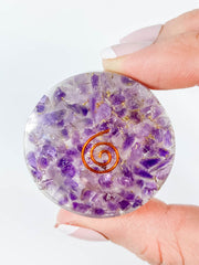 Orgonite Pop Sockets | Amethyst