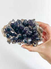 Smoky Quartz Cluster 745g