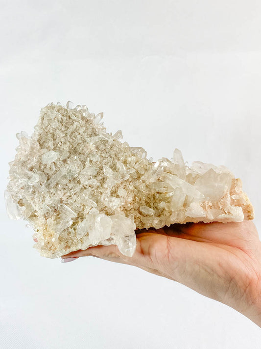 Strawberry Quartz Cluster 963gm