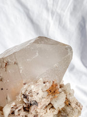 Smoky Himalayan Quartz with Inclusions CutBase Cluster 1.6kg