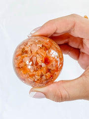 Orgonite Carnelian Sphere | X Large