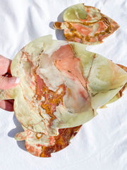 Green Onyx Leaf Bowl | X Large