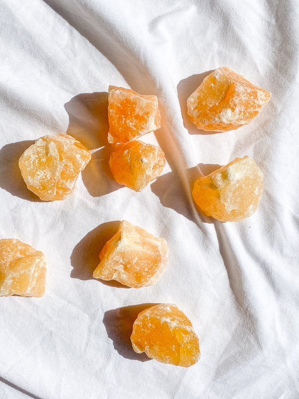 Orange Calcite Natural | Small