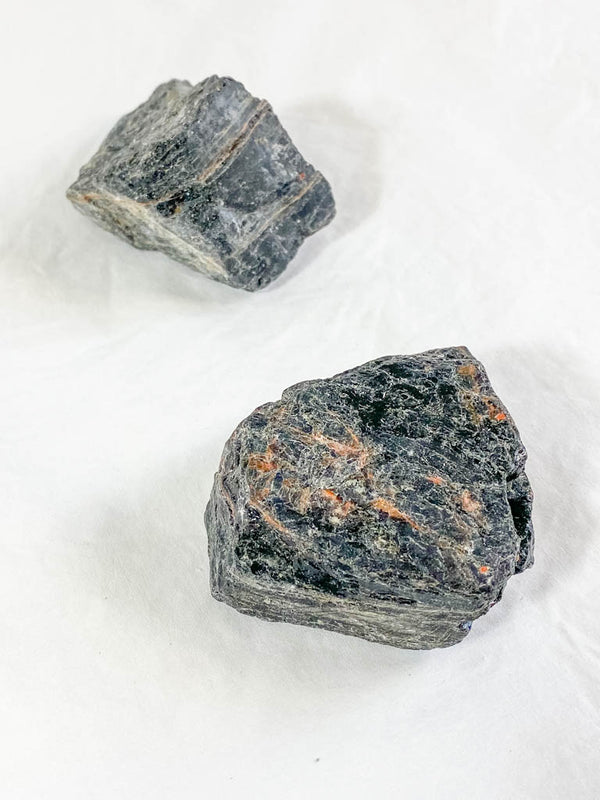 Black Tourmaline and Hematite Natural | X Large