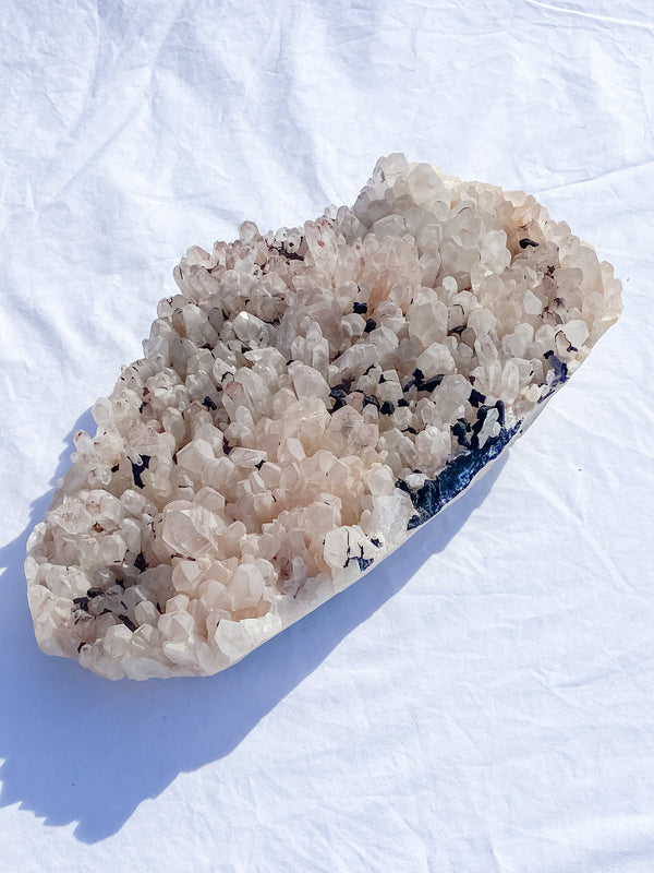 Himalayan Quartz Cluster with Inclusions Double Sided ShowPiece 3.9kg