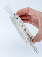 Chakra Healing Angel Wand | Clear Quartz