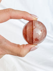 Fire Quartz Sphere | Medium