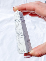 Howlite Polished Point 103g