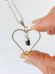 Love Crystals Pendant Green Tourmaline