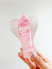 Onyx Pink Angel Carving