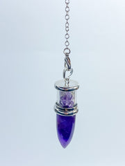 Amethyst Seer Chakra Pendulum