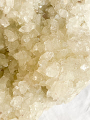 Glass Apophyllite Cluster with Druzy 3kg