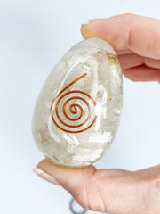 Orgonite Selenite Egg | X Large