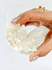 Frosted Quartz Cluster 121g