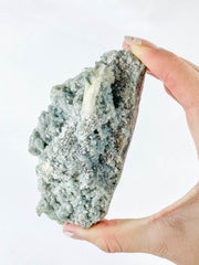 Chalcedony Cluster with Inclusions 279g